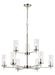 Generation Lighting Zire Nine Light Chandelier (3190309-962)