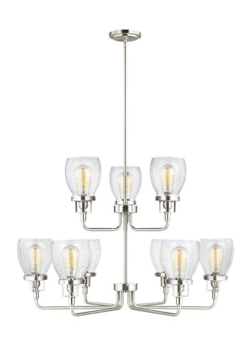 Generation Lighting Belton Nine Light Up Chandelier (3214509-962)