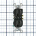 Pass and Seymour Tamper-Resistant Duplex Receptacle 15A/125V Black (3232TRBK)