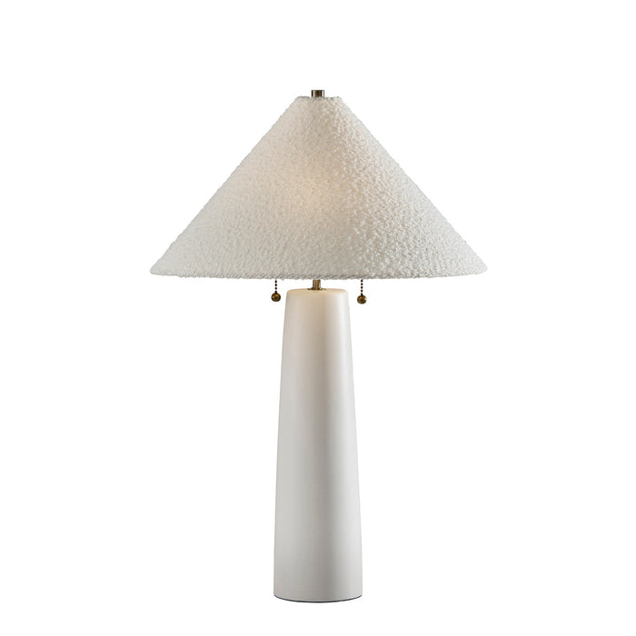 Adesso Waylon Table Lamp White (3243-02)