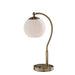 Adesso Swirl Desk Lamp Antique Brass (3259-21)