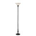 Adesso Claret Torchiere Black (3285-01)