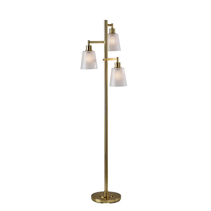 Adesso Gio Tree Lamp Antique Brass (3312-21)