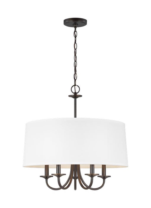 Generation Lighting Seville Five Light Shade Chandelier (3320205-710)