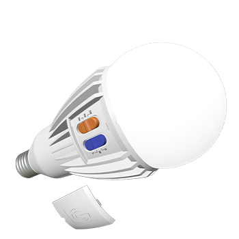 Green Creative 34HID/8CCTS/277V/E26/DIM/SD HID LED E26 Base 34W CCT Selectable 3000K/4000K/5000K 82 CRI High Output 120-277V Dimmable (37932)