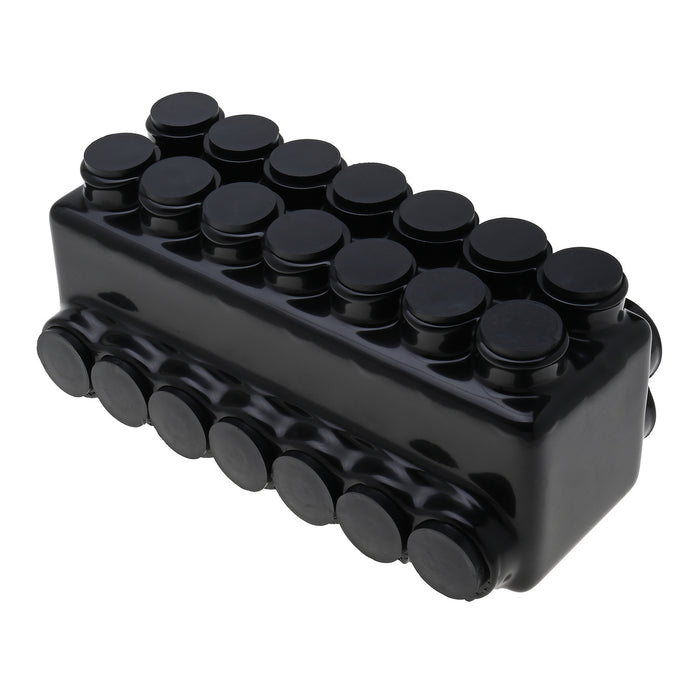 NSI 600 MCM - 6 AWG Stacked Polaris Insulated Multi-Tap Connector 14-Port [Double Sided Entry] (IPLDS600-14)