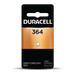 Duracell 4133366272 Watch Silver Oxide 1.5V 1 Pack Blister (D364BPK)