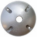 MORRIS 4 Inch Round Cover 1-1/2 Inch Hole Gray (36810)