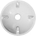 MORRIS 4 Inch Round Cover 1-1/2 Inch Hole White (36812)