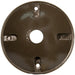 MORRIS 4 Inch Round Cover 1-1/2 Inch Hole Bronze (36814)