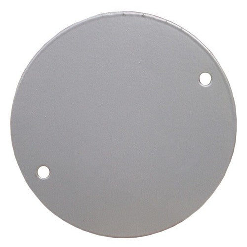 MORRIS 4 Inch Round Cover Blank Gray (36850)