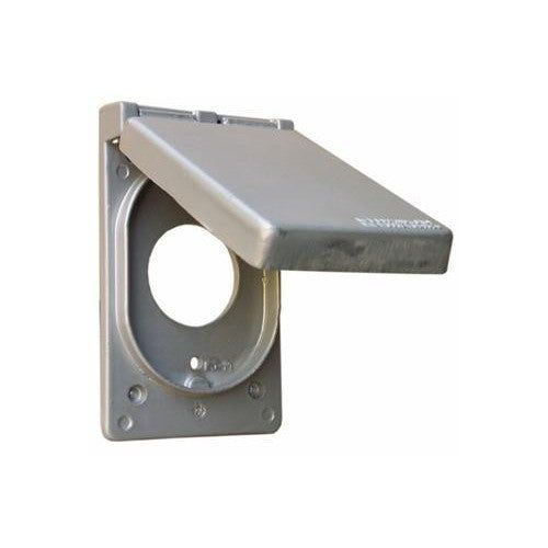 MORRIS Vertical One Gang Cover 20A And 30A Twist Lock Receptacle (37150)