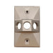 MORRIS Lamp Holder Cover 3-1/2 Hole Gray (37330)