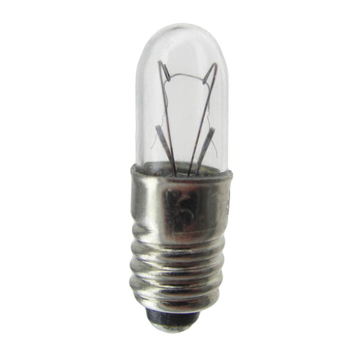 Standard .08 Amp T1.75 Incandescent 14V Midget Screw Base Clear Miniature Bulb (#373)