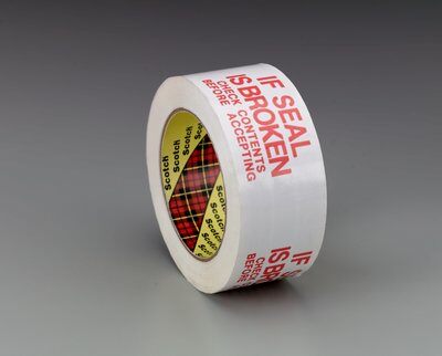 3M - 72301 Scotch Printed Message Box Sealing Tape 3771 White 48 Mm X 100 M (7010373664)