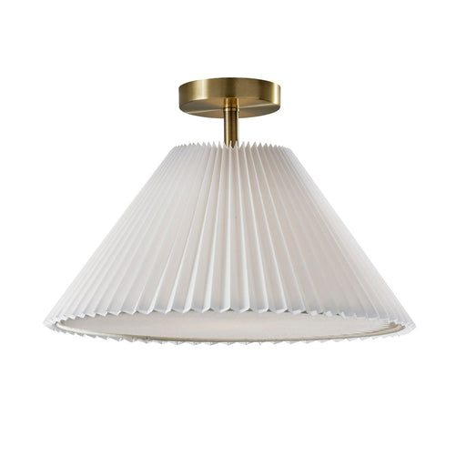 Adesso Scarlet Flush Mount Antique Brass (3801-21)