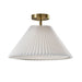 Adesso Scarlet Flush Mount Antique Brass (3801-21)