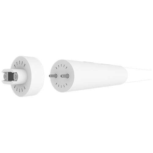 Green Creative 40T8/8F/8CCTS/DEB/SD/C 2-Piece 8 Foot LEDT8 Tube 40W Shatter Resistant Double End Bypass CCT Selectable 3000K/3500K/4000K/5000K/6500K 82 CRI 120-277V (38105)