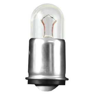 Standard .08 Amp T1.75 Incandescent 14V Midget Flanged Base Clear Miniature Bulb (#382)
