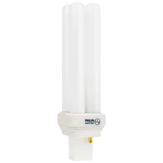 Philips 383265 PL-C 13W/830/4P/ALTO 13W PL Quad Tube Compact Fluorescent 3000K 82 CRI 4-Pin Plug-In Base Bulb (927907183030)