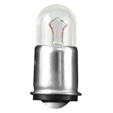 Standard Clear 28V Mini Flanged Base .04 Amp T1 Miniature Bulb (#387)