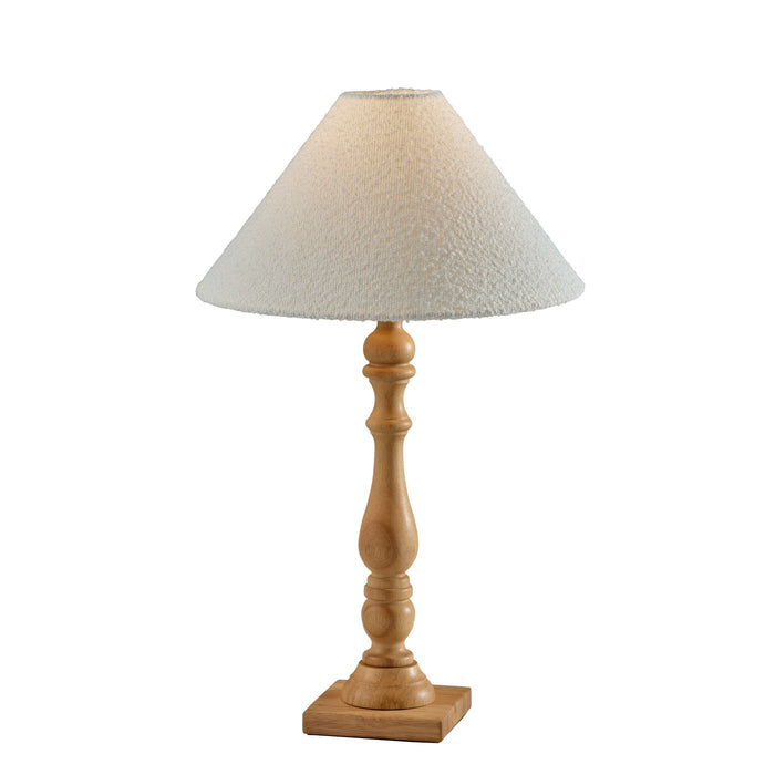 Adesso Rigby Table Lamp Natural Wood (3886-12)