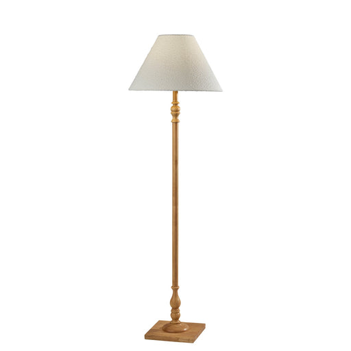 Adesso Rigby Floor Lamp Natural Wood (3887-12)
