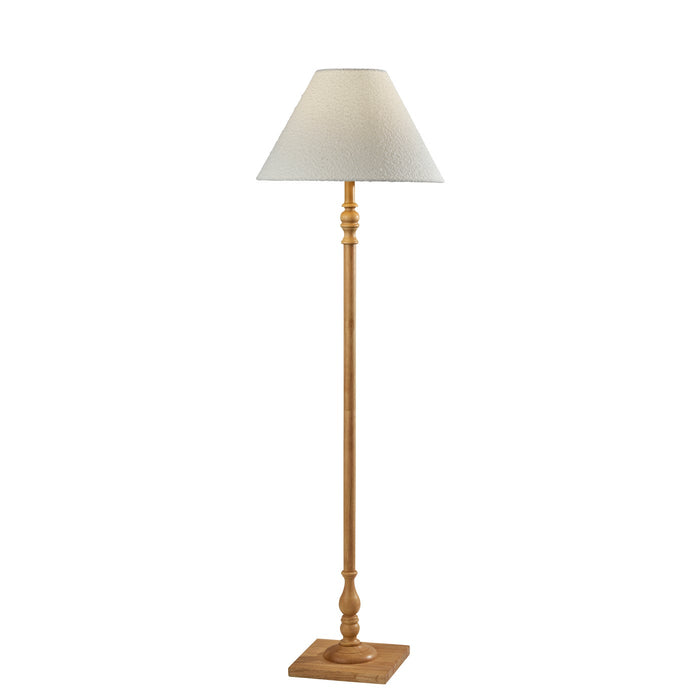 Adesso Rigby Floor Lamp Natural Wood (3887-12)