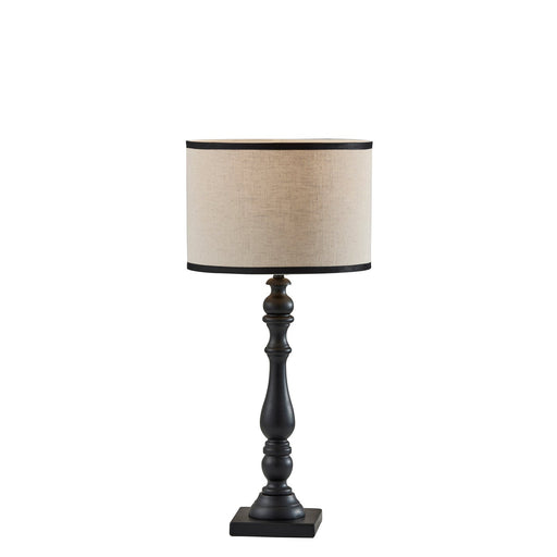 Adesso Zeek Table Lamp Black Wood (3888-01)