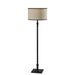 Adesso Zeek Floor Lamp Black Wood (3889-01)