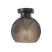 Adesso Atticus Flush Mount Black (3895-01)