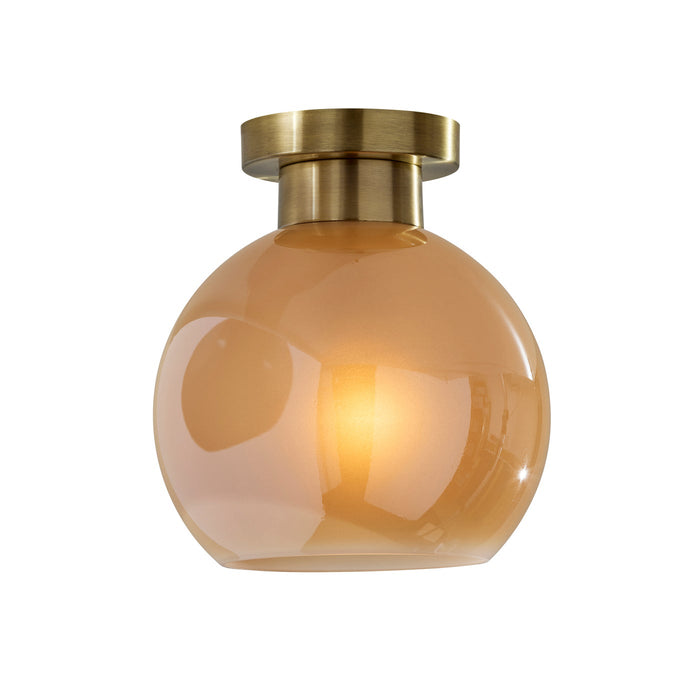Adesso Atticus Flush Mount Antique Brass (3895-21)