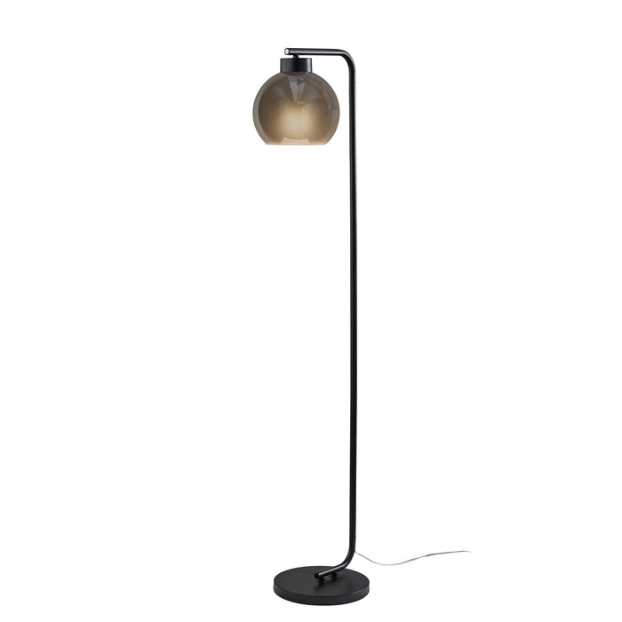 Adesso Atticus Floor Lamp Black (3898-01)