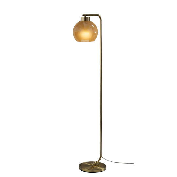 Adesso Atticus Floor Lamp Antique Brass (3898-21)