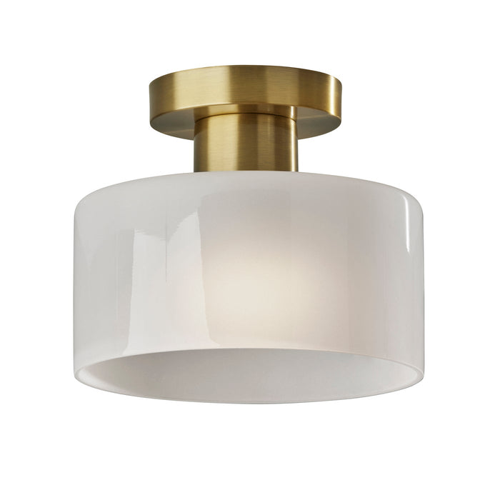 Adesso Rhodes Flush Mount Antique Brass (3936-21)
