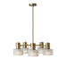 Adesso Rhodes Chandelier Antique Brass (3938-21)