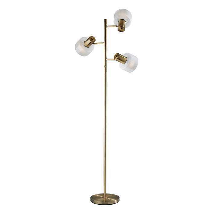 Adesso Rhodes Tree Lamp Antique Brass (3941-21)