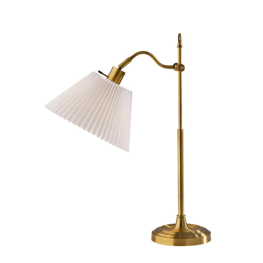 Adesso Derby Table Lamp Antique Brass (3942-21)