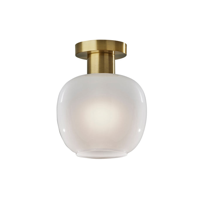 Adesso Magnolia Flush Mount Antique Brass (3945-21)