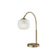 Adesso Magnolia Table Lamp Antique Brass (3948-21)