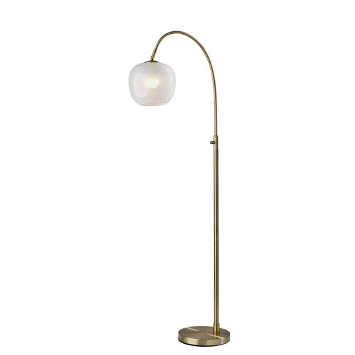Adesso Magnolia Floor Lamp Antique Brass (3949-21)
