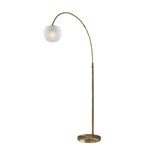 Adesso Magnolia ARC Lamp Antique Brass (3950-21)