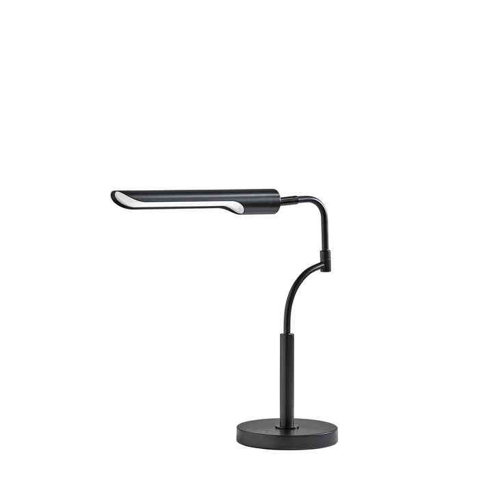 Adesso Zane LED Desk Lamp With Smart Switch Black (3957-01)
