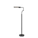 Adesso Zane LED Floor Lamp With Smart Switch Black (3958-01)