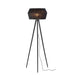 Adesso Montana Floor Lamp Black Wood (3960-01)