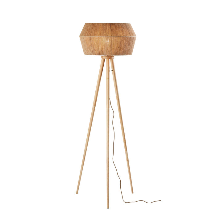 Adesso Montana Floor Lamp Natural Wood (3960-12)