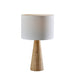 Adesso Travis Tall Table Lamp Travertine Stone (3964-12)
