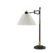 Adesso Elijah Table Lamp Black And Antique Brass (3968-01)