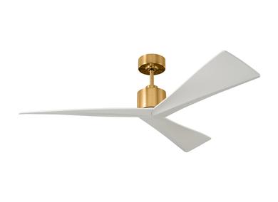 Generation Lighting Adler 52 Inch Ceiling Fan Burnished Brass Finish (3ADR52BBS)