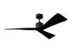 Generation Lighting Adler 52 Inch Ceiling Fan Matte Black Finish (3ADR52BKBK)